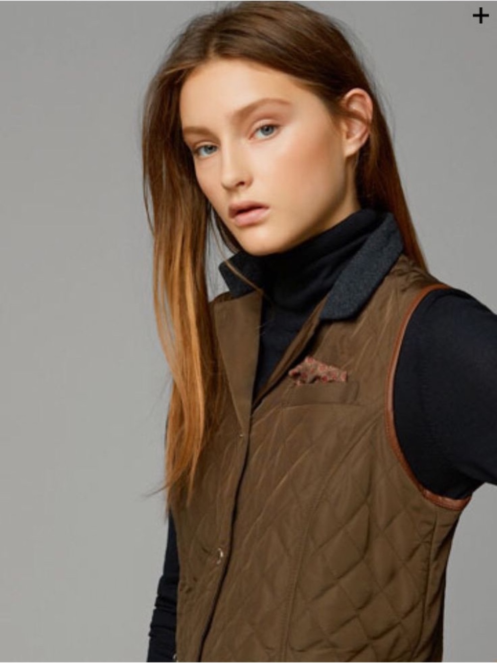 MASSIMO DUTTI | quilted vest | size xs